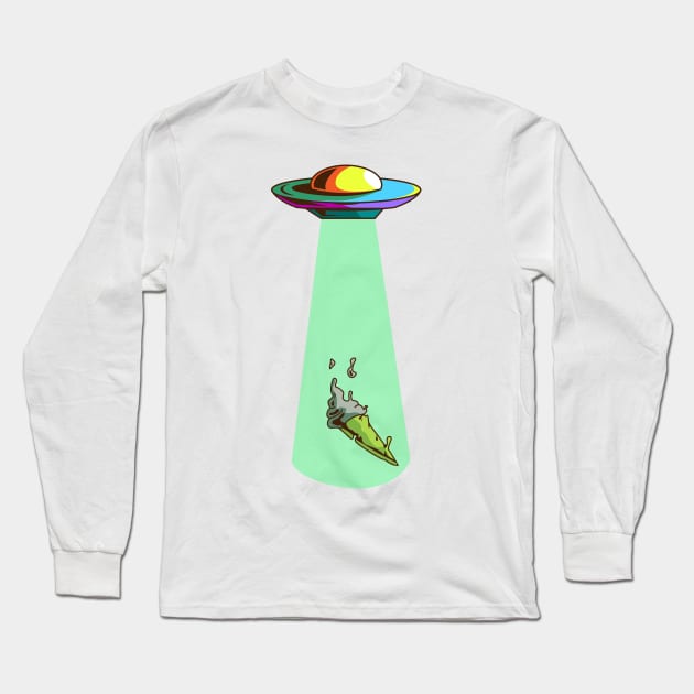 UFO - Ice Cream Long Sleeve T-Shirt by ffsfikri